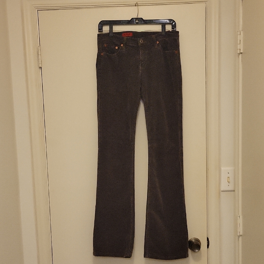Ag Adriano Goldschmied Brown Boot Cut Jeans